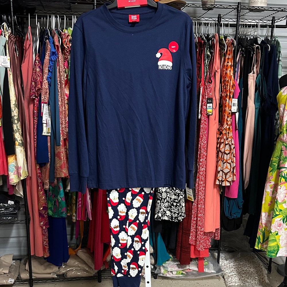 NWT Macy’s family PJs ho ho ho two piece set